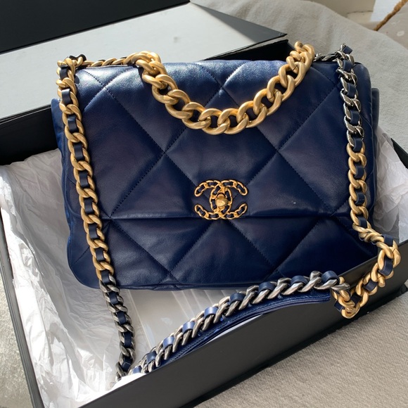 CHANEL Handbags - SOLD ON IG: Chanel 19 20C Large Lambskin Flap Bag